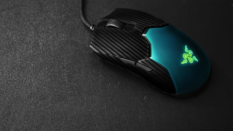 Razer Viper Skin - Caribbean/Carbon fiber